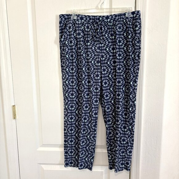 Sonoma Sleepwear Pajama Pants 4 PC Lounge PJ Bottoms Prints Size XL Short - Picture 14 of 16